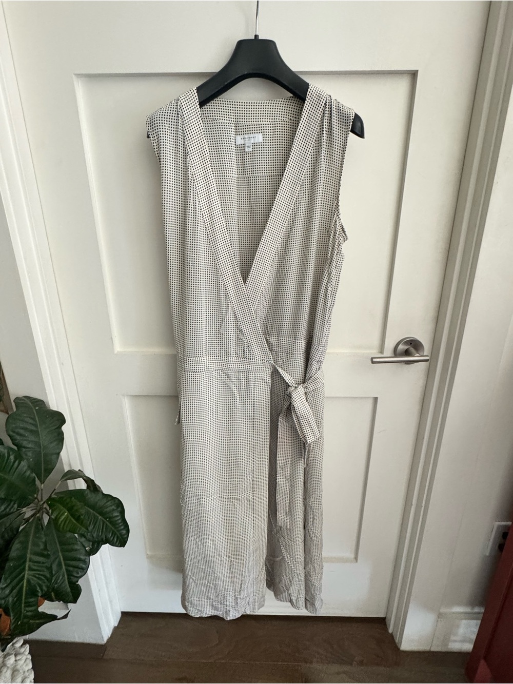 Equioement 100% silk wrap dress